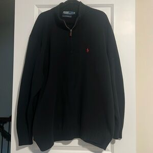 Men’s Big & Tall POLO by Ralph Lauren 1/4 Zip Sweater